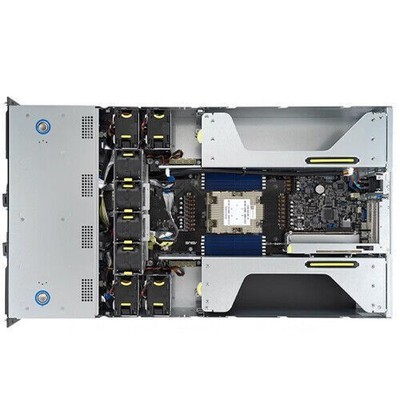 ASUS ESC4000A-E12 Server 4X3.5''(NVME) 1X EPYC 9124 CPU/256G RAM/4X RTX4090 GPU