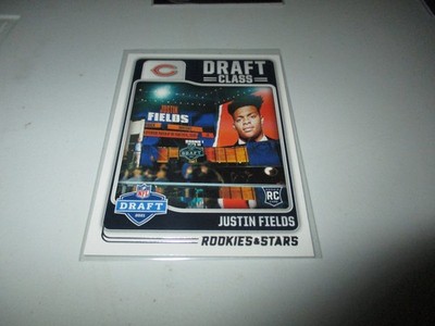 Justin Fields 2021 Panini Rookies & Stars Draft Class RC #DC-9