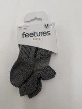 Feetures Elite Ultra-Light Cushion No Show Tab Socks Medium M6-8.5 W7-9.5 NWT