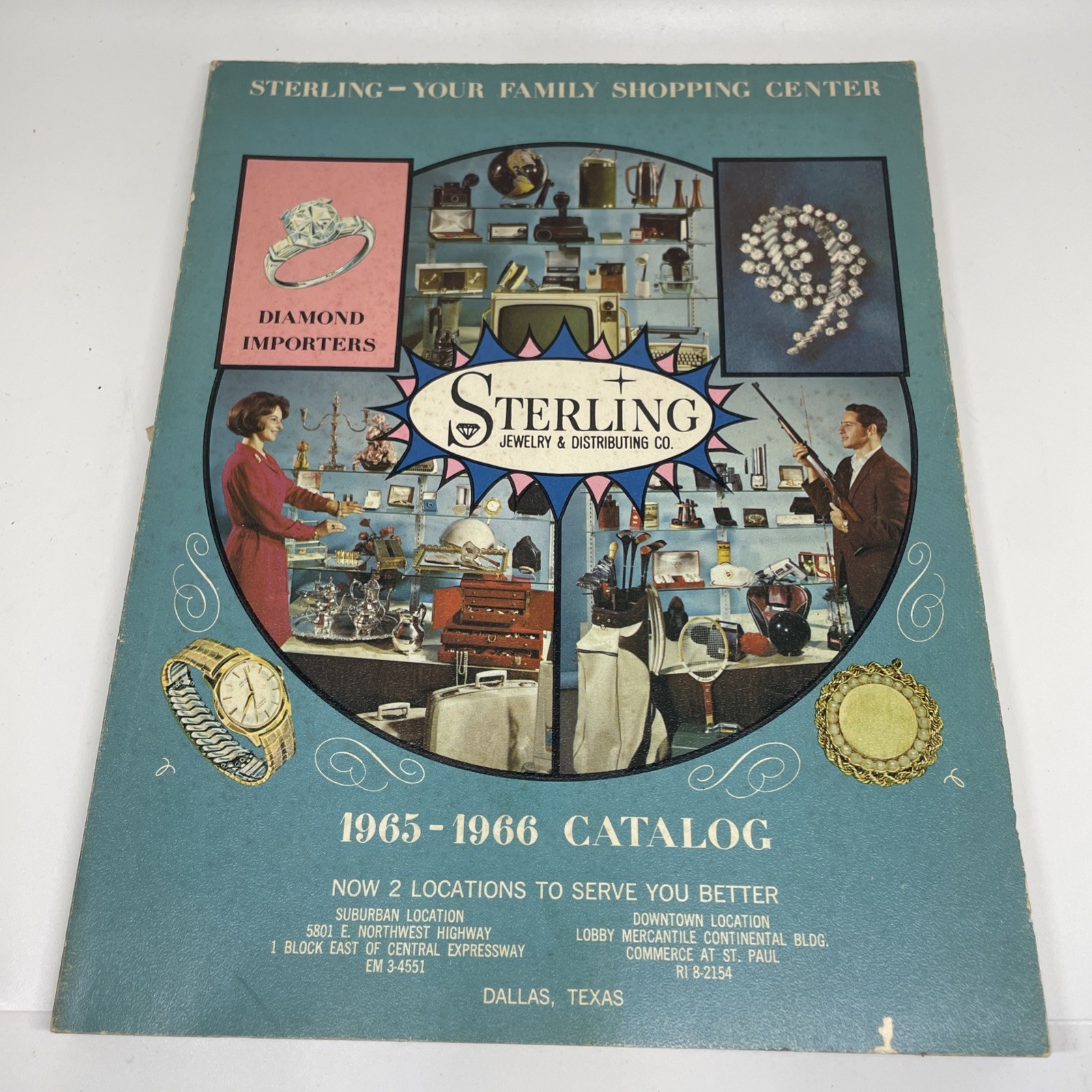 Vtg 1965-66 Sterling Jewelry & Distribution Co SHOPPING CTR Catalog Dallas, TX