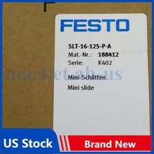 New Festo SLT-16-125-P-A 188412 Cylinder FedEx or DHL or UPS Fast Shipping
