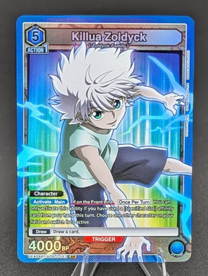 Union Arena Killua Zoldyck UEX04BT/HTR-2-043 SR HUNTER X HUNTER