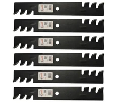 (6) Rotary® Copperhead® 6298 Mower Blades for Gravely® 8779251 32" 50" Deck