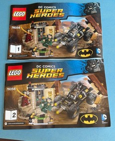 LEGO Batman #76056- Rescue from Ra's al Ghul -Complete No Figs- READ DESCRIPTION