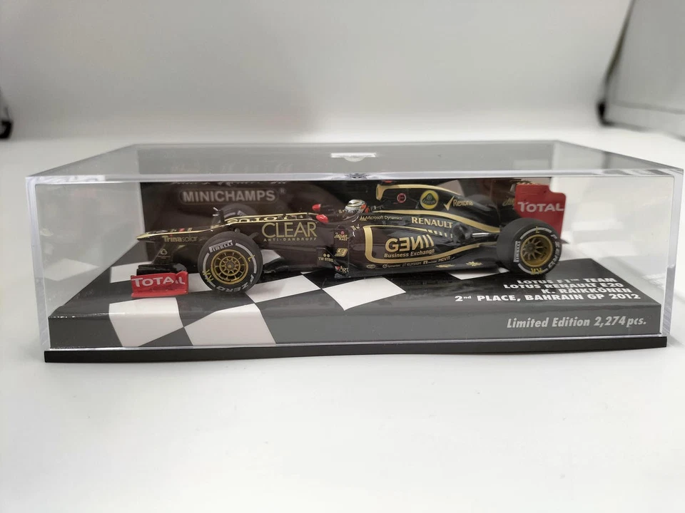 Minichamps LOTUS RENAULT E20 BAHRAIN GP 2 1/43 Minicar - Image 2 of 4