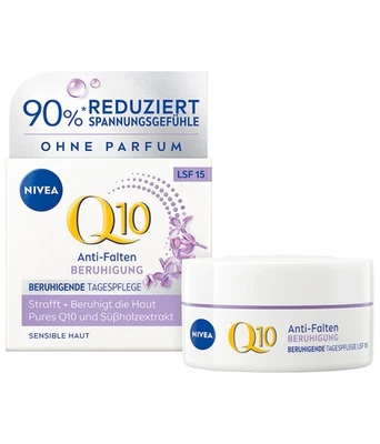 NIVEA Q10 Anti-Falten Power Sensitive Tagespflege LSF 15 50ml