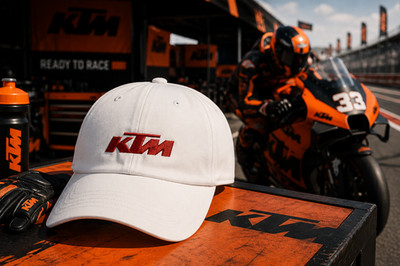 KTM Racing Classic Cotton Dad Hat Adjustable Strap Unisex Fit