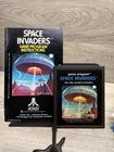 New ListingAtari 2600 Space Invaders Game Cartridge & Manual CX2632 (Tested & Working)