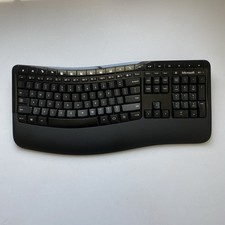 Microsoft - Comfort Desktop 5050 Ergonomic Wireless Keyboard - NO USB - READ