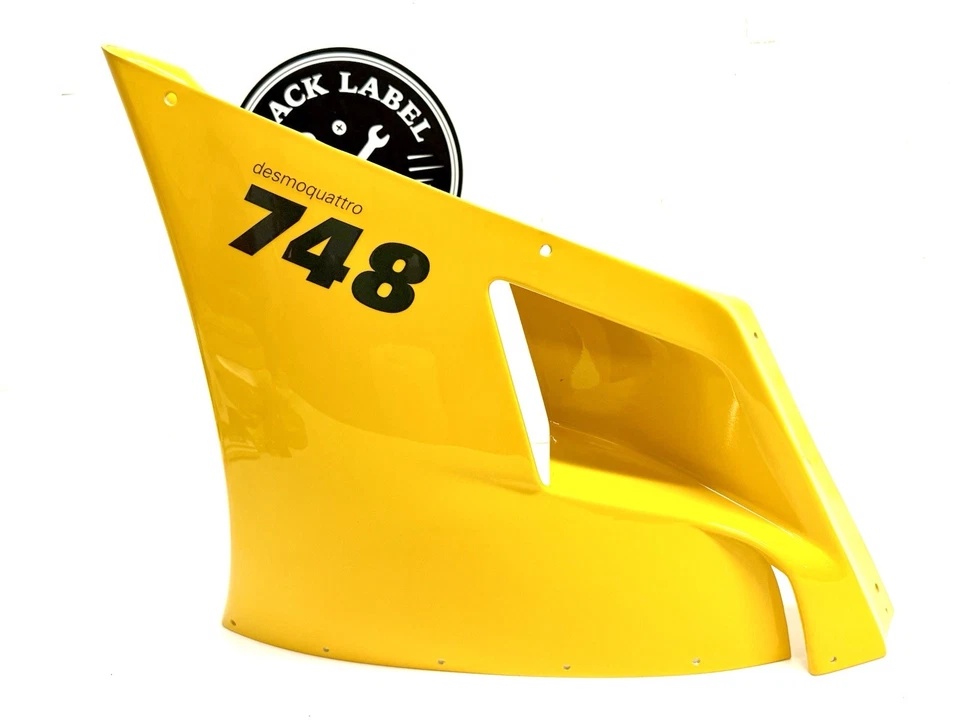 Подлинный оригинальный производитель Ducati 996 748 916 желтый средний обтекатель капот левая сторона 48010391A - Изображение 4 из 4