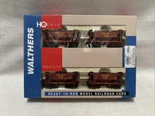 Walthers Ho Scale Union Pacific Ore Cars 4-pk #4401 For Train Set Layout