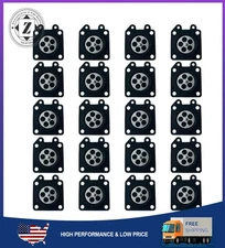 20pcs Carburetor Metering Diaphragm For Walbro 95-526-9-8 95-526-9 95-526 Carb