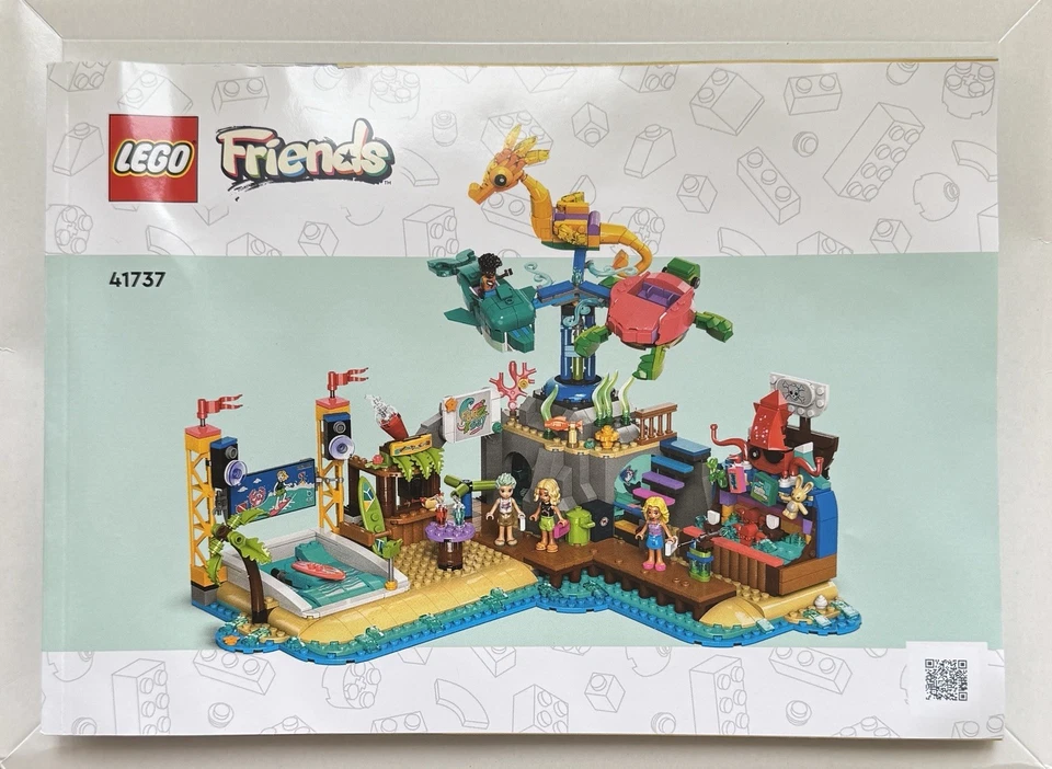 LEGO Friends Beach Parque de Atracciones 41737 Completo con Caja Abierta Foto 3 de 4