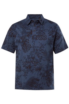 JP 1880 Herren große Größen Poloshirt Halbarm Alloverprint 838590