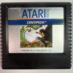 Lot of (6) Atari 5200 Games with Original Switch Box and a T V RF Adapter.