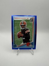 2025 Panini Donruss - RC Shedeur Sanders #306 Optic Preview Blue Scope Prizm 