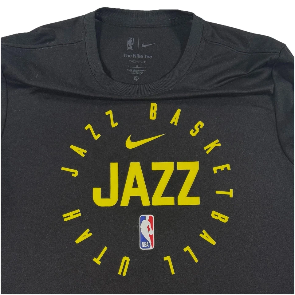 The Nike Tee Utah Jazz Shirt NBA Men’s M Medium Black - Image 3 of 4