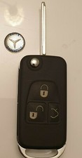 Coque CLÉ BOITIER POUR Télécommande MERCEDES-BENZ  VITO 3 Boutons
