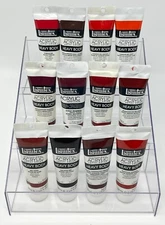 (2000-2005) Liquitex Acrylic Paint Heavy body 2oz MULTI-LISTING WARM TONES
