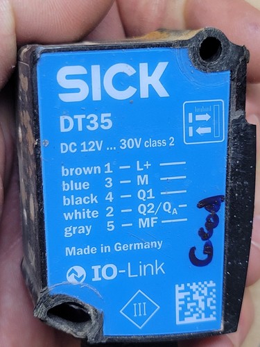 Used working SICK DT35-B15251 Laser displacement sensor DT35B15251, 1057652 - Bild 6 von 8