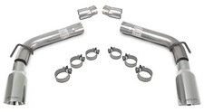 10 Thru 15 Camaro V8 6.2l Slp Performance Loudmouth Axle-back Exhaust W 4 Tips