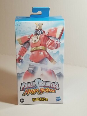 2022 Hasbro Power Rangers Ninja Storm NINJAKON Retro VHS Style Action Figure