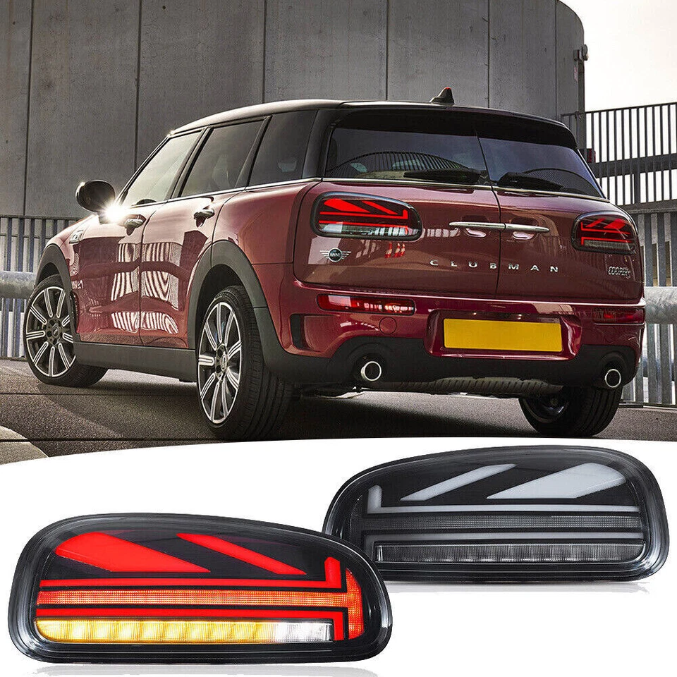 SMOKE LED TailLights for Mini Cooper Clubman F54 N 2016-2023 Sequential Rear L+R - Image 2 of 4