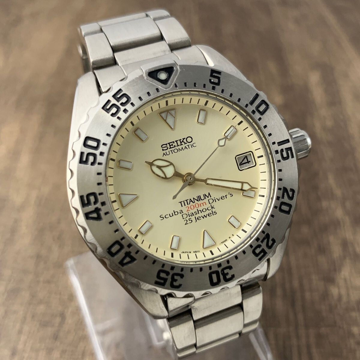 SEIKO セイコー 4S15-7000 SCUBA Diver's200m