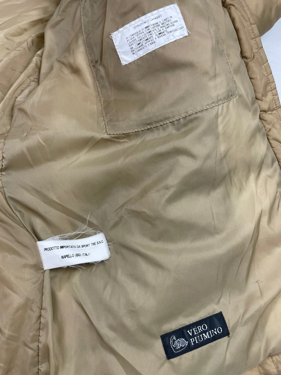 Vero Piumino Italian Goose Down Puffer Jacket EU Size 42 US Vero Piumino Italian Goose Down Puffer Jacket EU Size 42 US