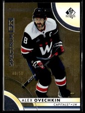 2023-24 SP Authentic Spectrum FX Gold Alex Ovechkin /50 #S-2 AT001
