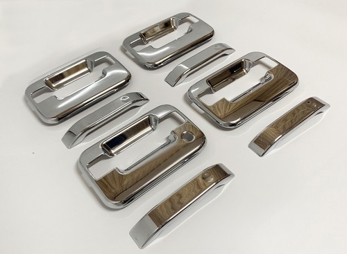 US Chrome Side Door Handle Covers without Keypad Fit Ford F150 2004 2005 2006 07 - Picture 4 of 6
