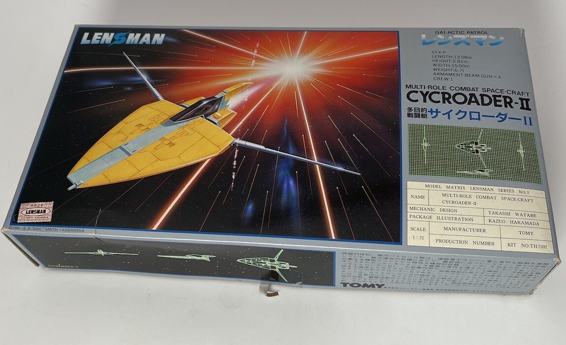 Lensman Cycroader II Tomy Space Vintage Model Kit (F8) | eBay