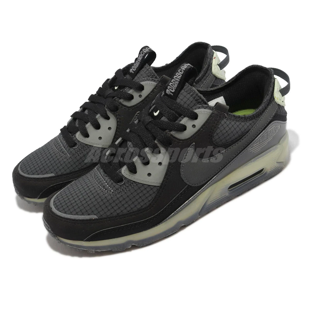 Nike Air Max Terrascape 90 Black Grey Lime Ice Men Unisex Casual