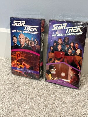 STAR TREK The Next Generation VHS Galaxy's Child Hollow Pursuits factory sealed