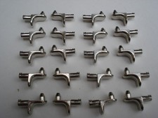 Lot de 20 taquets pour étagère acier support tablette pour meuble