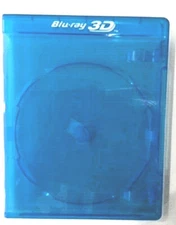 3 Genuine 3D Blu-ray Case  - Double - Used