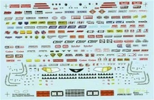 Slixx 1057 Drag Contingency Drag 1/24 1/25 waterslide decal