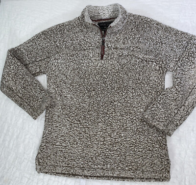 True Grit Frosty Sherpa Pullover Fleece Men’s XS Womens SM