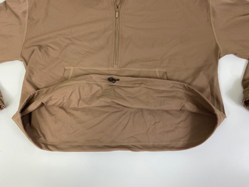 Amazon Half Zip Cropped Yoga Pullover Jacket In Beige Coco Brown Women’s Size L - 第 7/9 張圖片