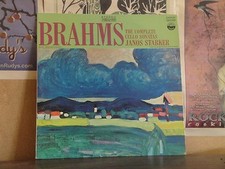 JANOS STARKER BRAHMS COMPLETE CELLO SONATAS - LP 3235
