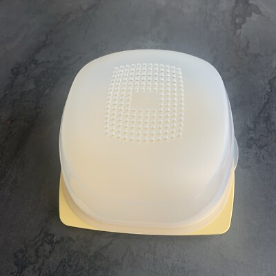 Tupperware Mini-Käsemax in gelb mit Condens Control System