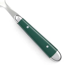 Oneida PALETTE HUNTER GREEN Stainless Glossy Rivets Silverware CHOICE Flatware
