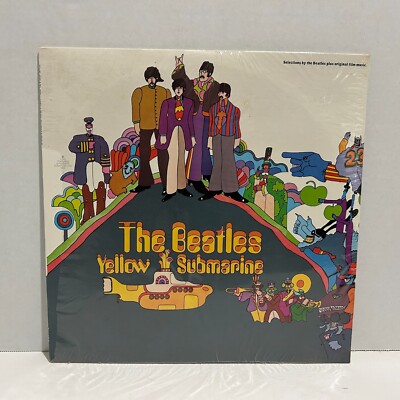 新品未開封 The Beatles Yellow Submarine The Beatles Yellow Submarine LP Album 1976 Reissue Capitol/EMI