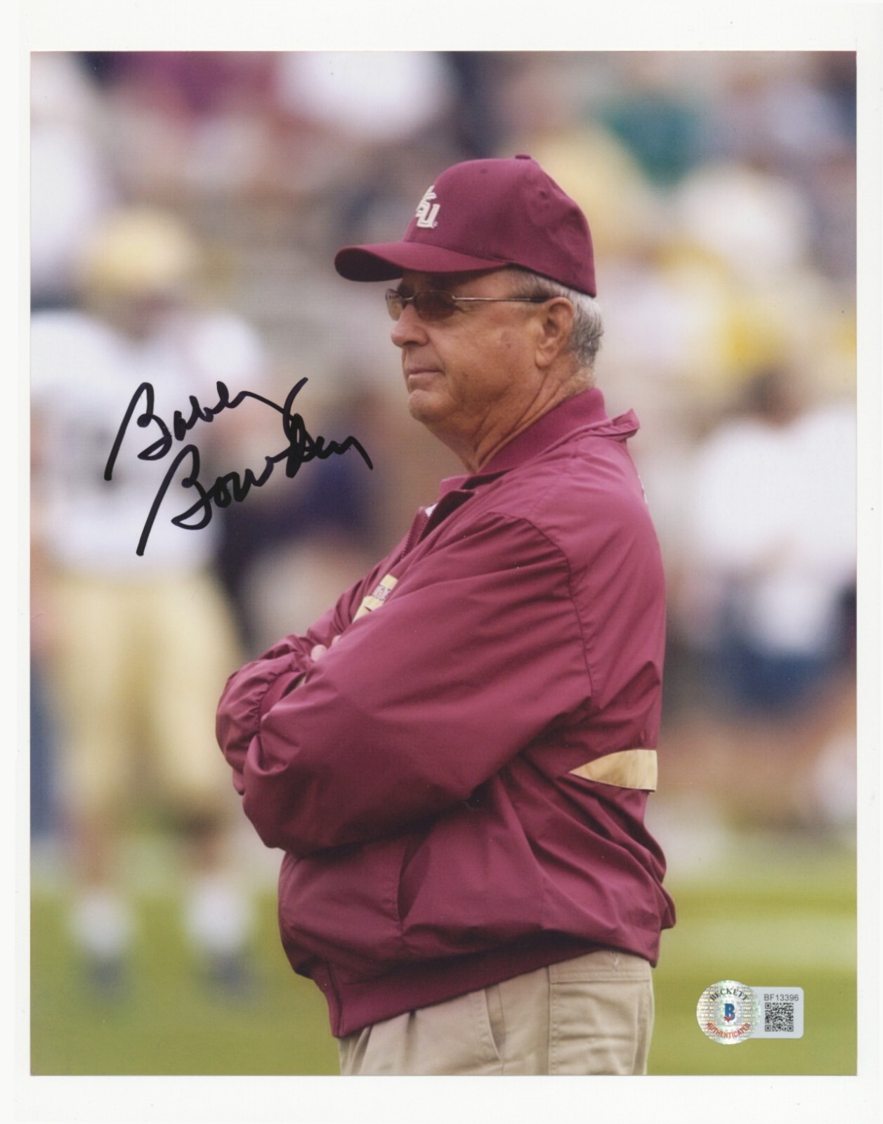 BOBBY BOWDEN Autographed Signed Florida State Seminoles / Florida State St FSU 8x10 Photo - BAS Beckett d 