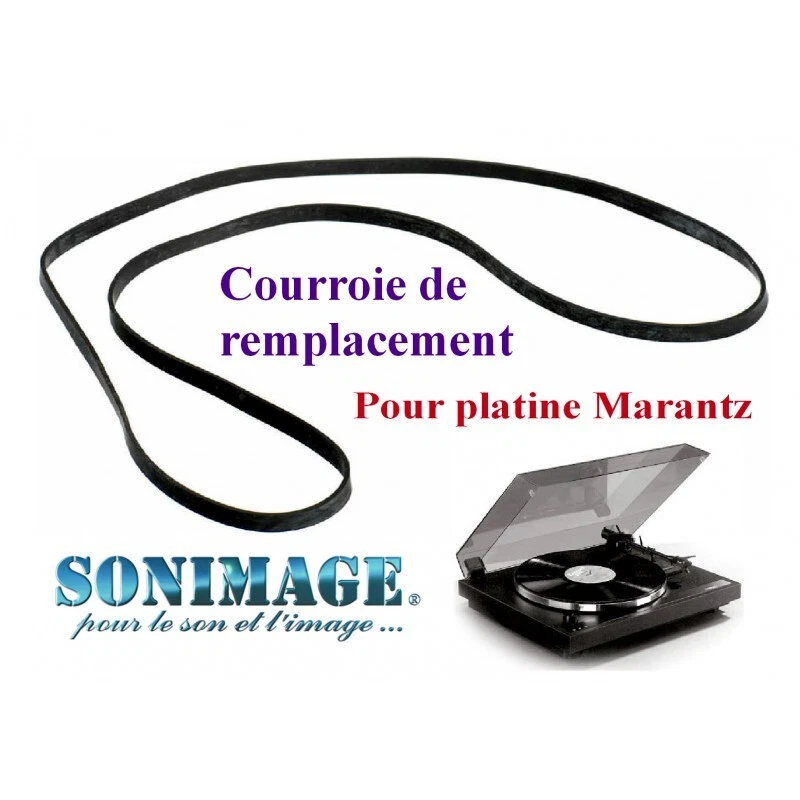 Courroie Pour Platine Vinyle – Compatible Marantz, Dual CS-630Q – Aswo G706013, Neuve