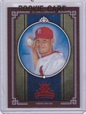 YADIER MOLINA ROOKIE CARD Diamond Kings RARE RED FRAMED RC St. Louis Cardinals
