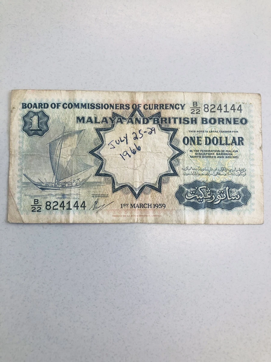1959 Malaysian Paper Money for sale | eBay