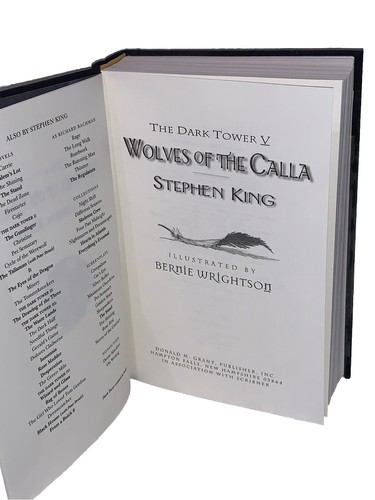 Lot/3 THE DARK TOWER 3 Vol Set: V, VI & VII 2003-4 HC FIRST EDITION/1st Print SK - Picture 6 of 23