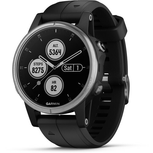 NUEVO SELLADO Garmin 010-01987-20 Fenix 5S Plus 42mm Vidrio Multisporte Reloj - Imagen 5 de 12