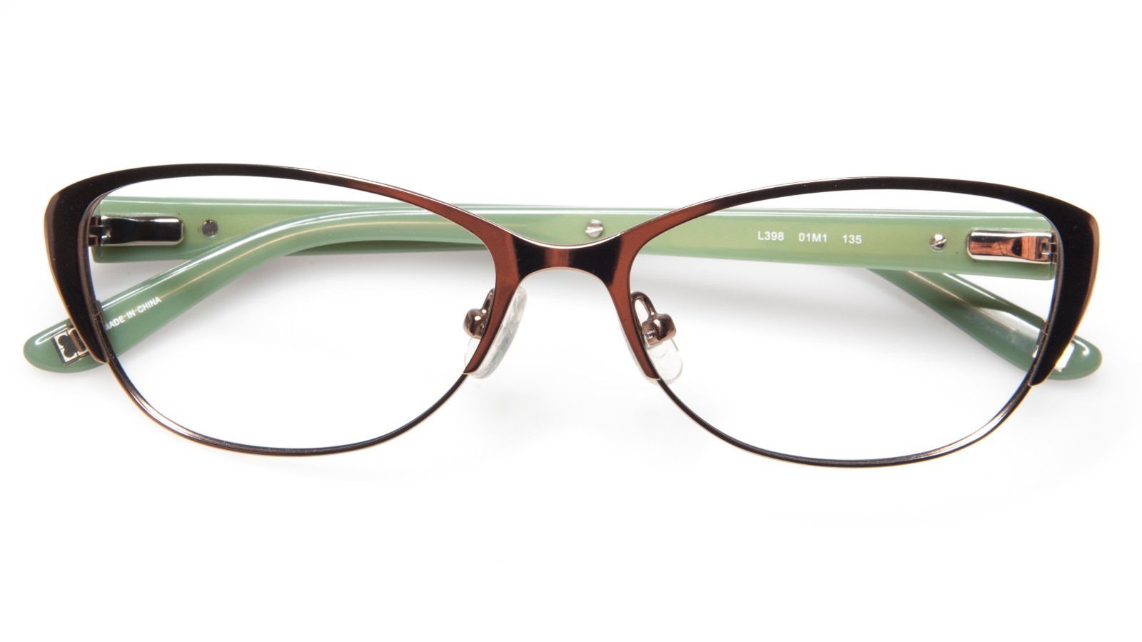 NEW LIZ Claiborne L398 01M1 ALMOND EYEGLASSES GLASSES FRAME 5315135